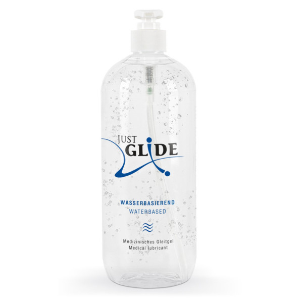 Lubrifiant végétalien 1000ml à base d'eau Just Glide 